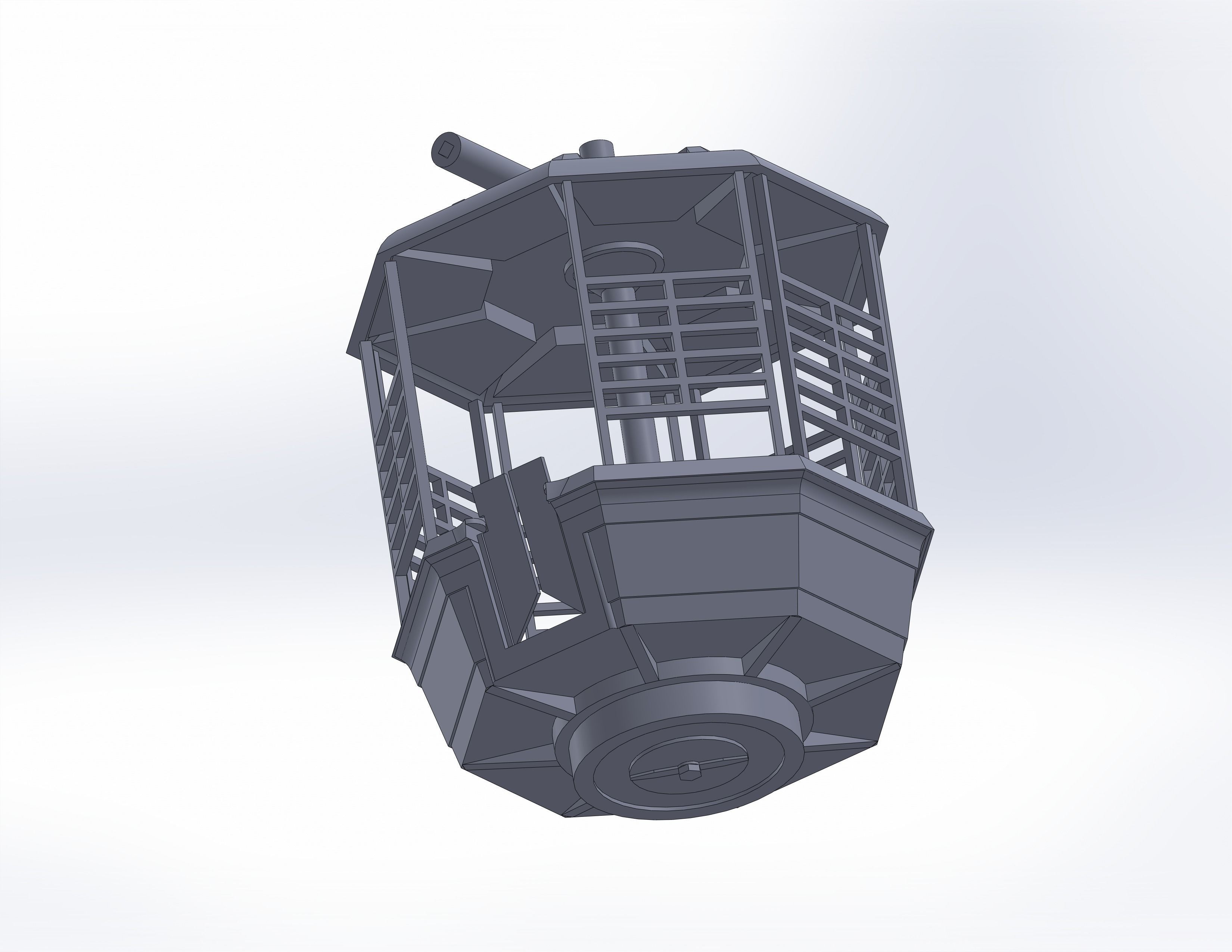 Ferris Wheel For 3D Print 3D print model_22