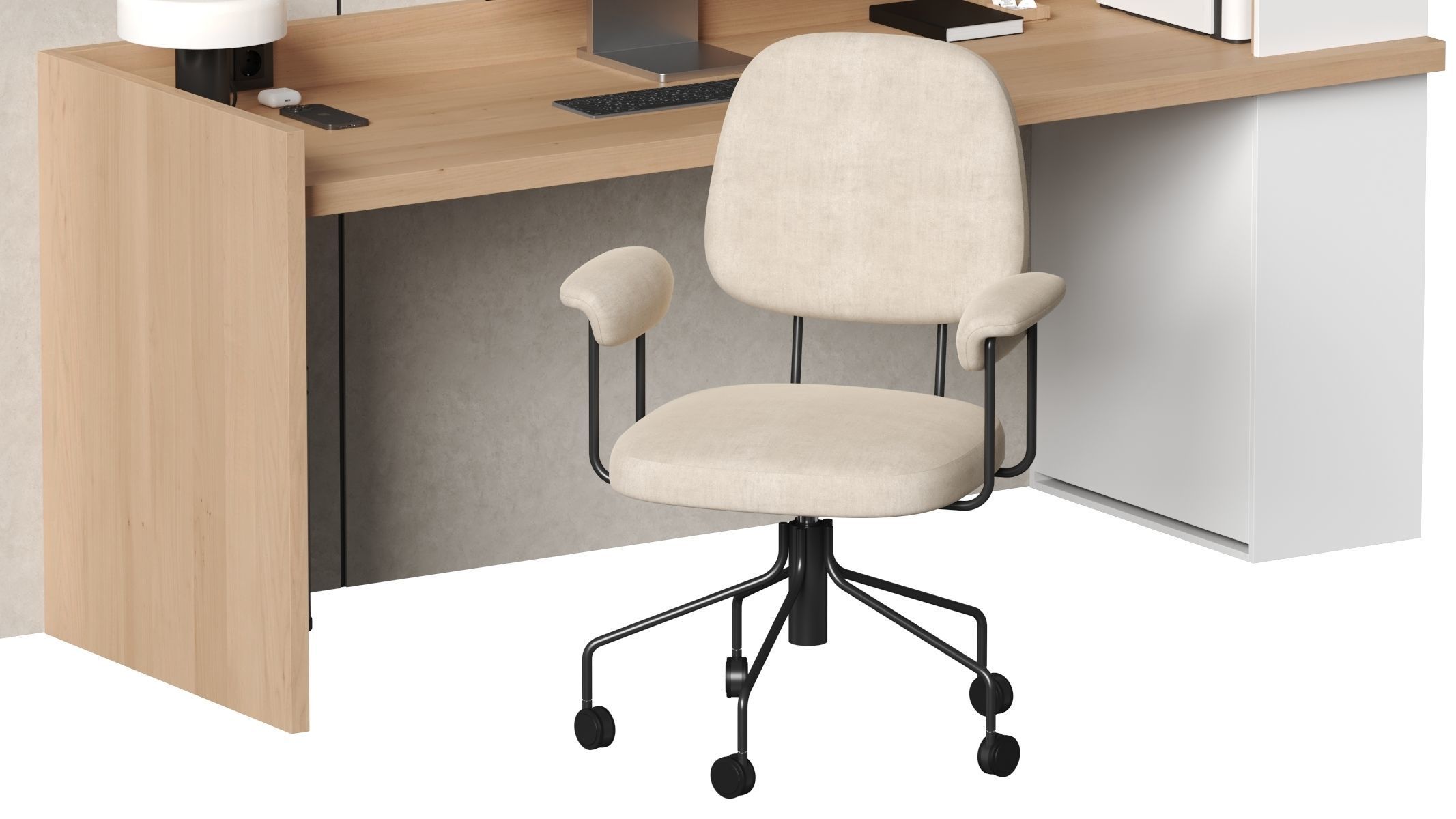 Workplace - 4 3D model_6