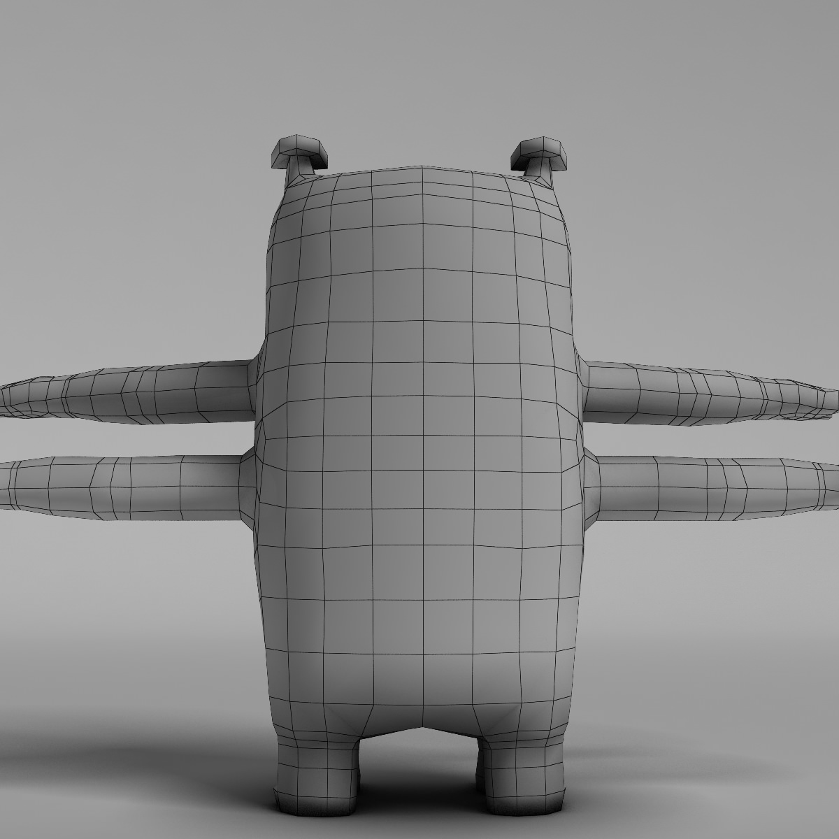 Creature 2 toy monster 3D model_8