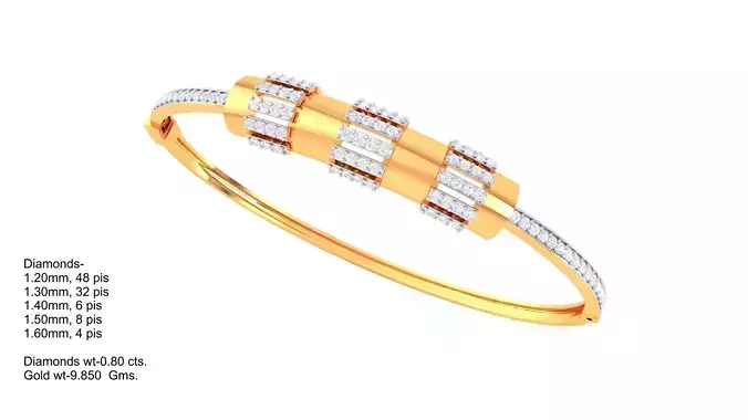 Light Weight bracelets 128 designs 3D print model