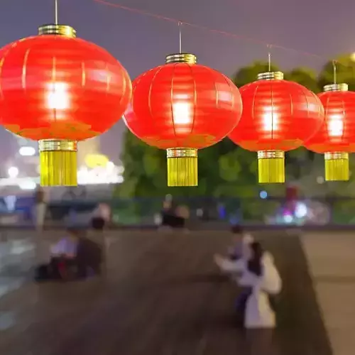 chinese Lamp Lampion 3D model