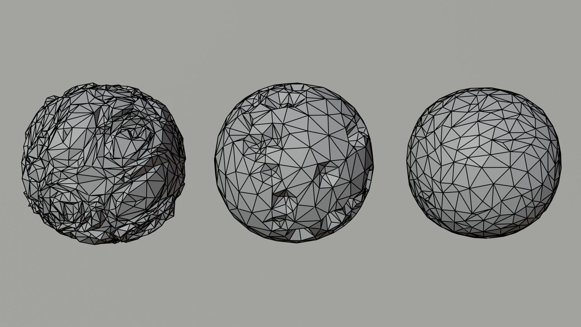 Cartoon planets Polygonal Style Low-poly 3D model_7