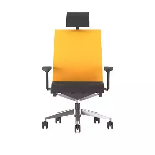 Think Chair by Steelcase Low-poly 3D model