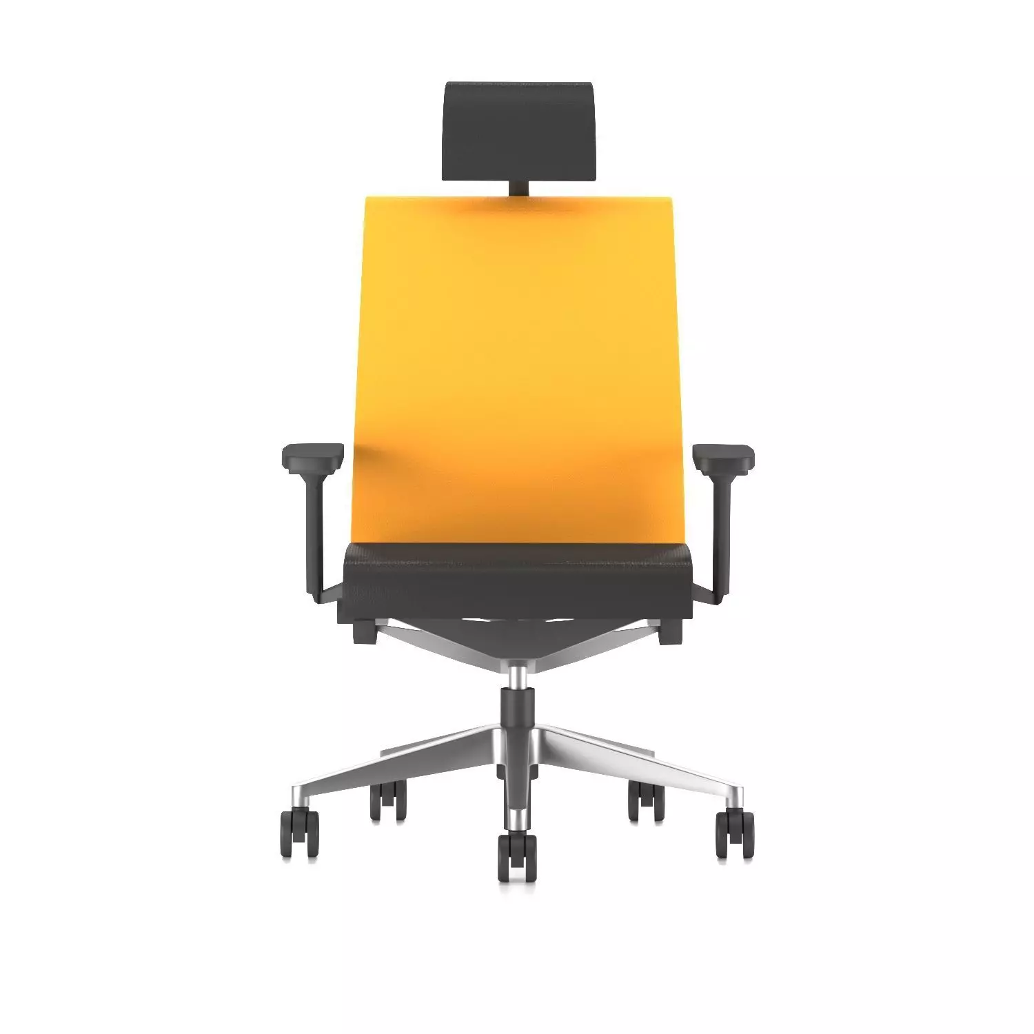Think Chair by Steelcase Low-poly 3D model_0