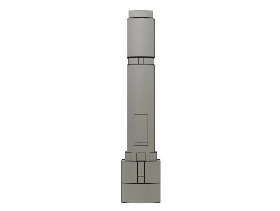 Gundam Aerial Beam Saber 10th Scale 3D print model_1