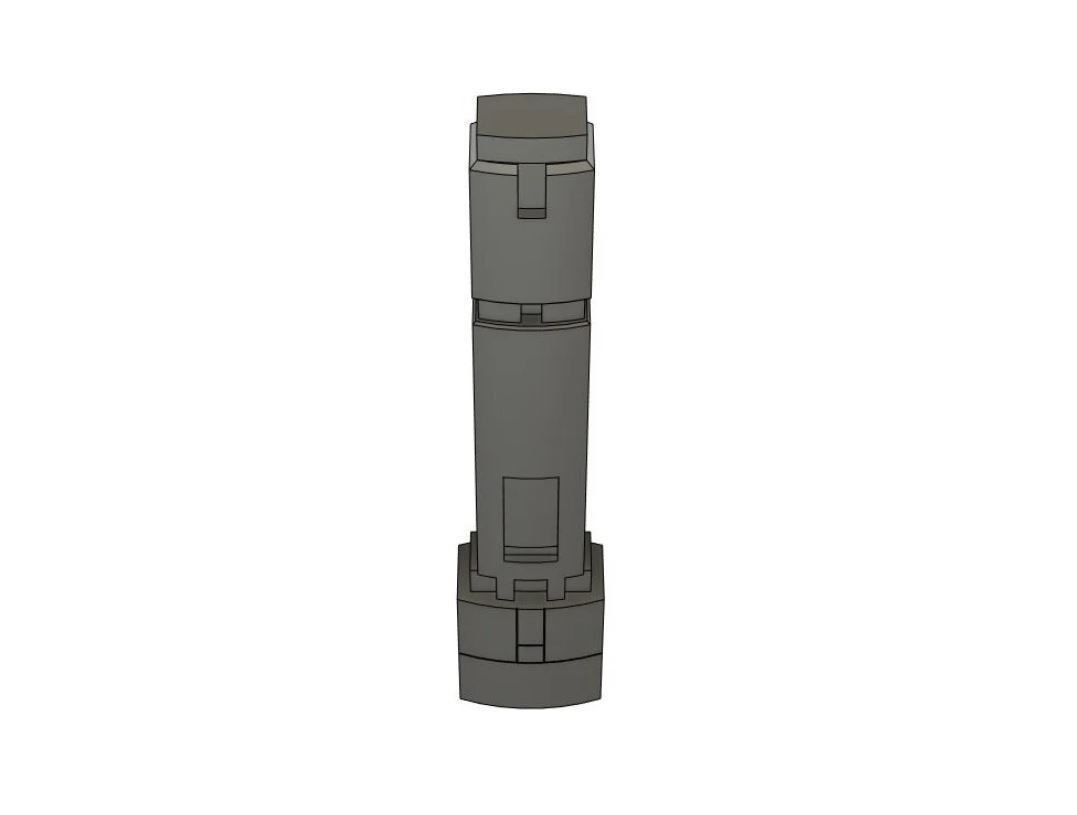 Gundam Aerial Beam Saber 10th Scale 3D print model_3