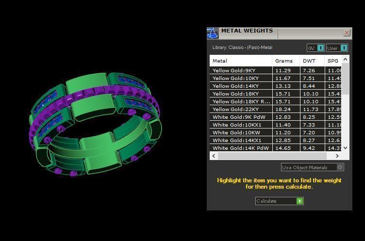 Rings 3D print model_4