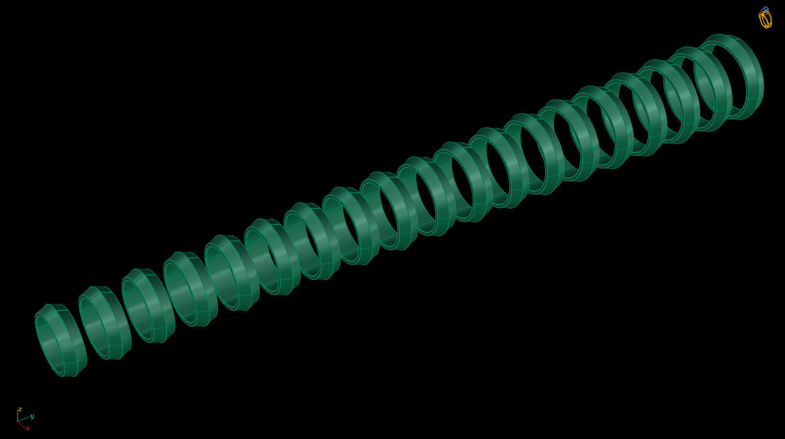 Apex profile Wedding Ring 6 mm Wide US Sizes 3D print model_19