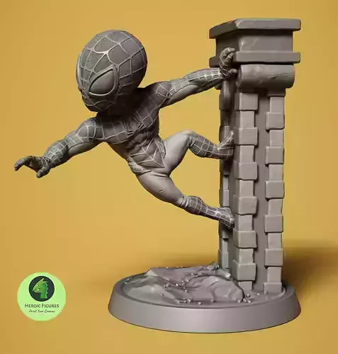 Spiderman - Stylized 3D print model