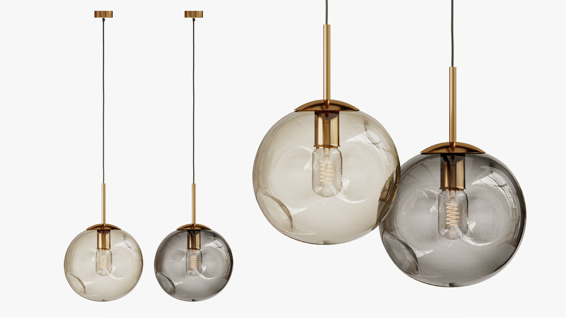 Entryway Pendant Light Fixtur 3D model_3