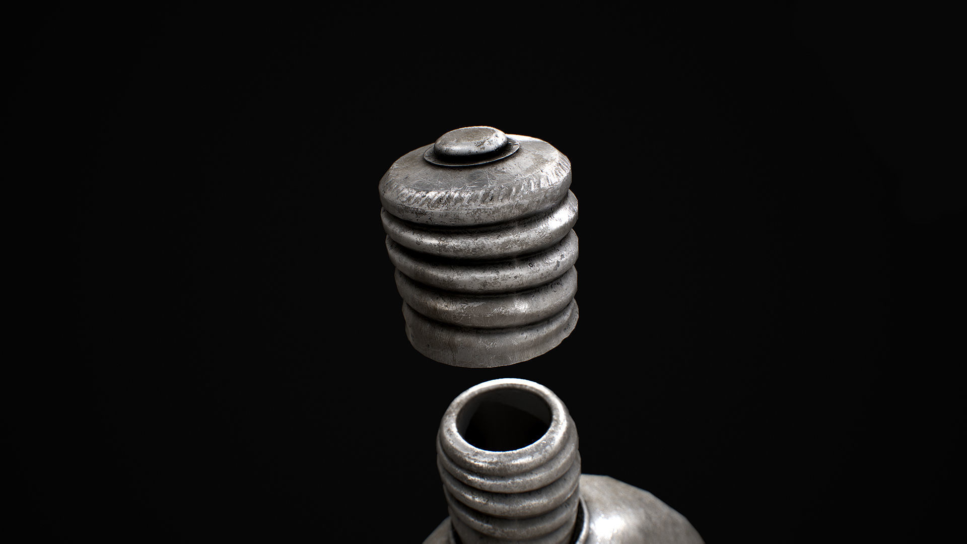 Flask 3D model_7
