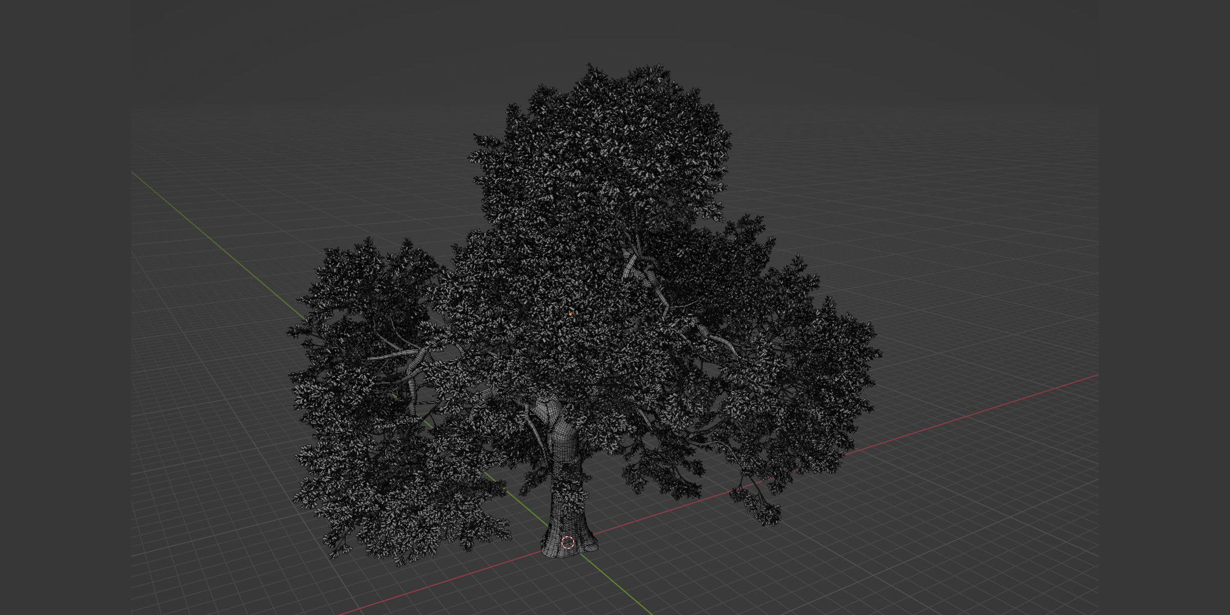 50 Tree Models Collection-Blender 3D model_71