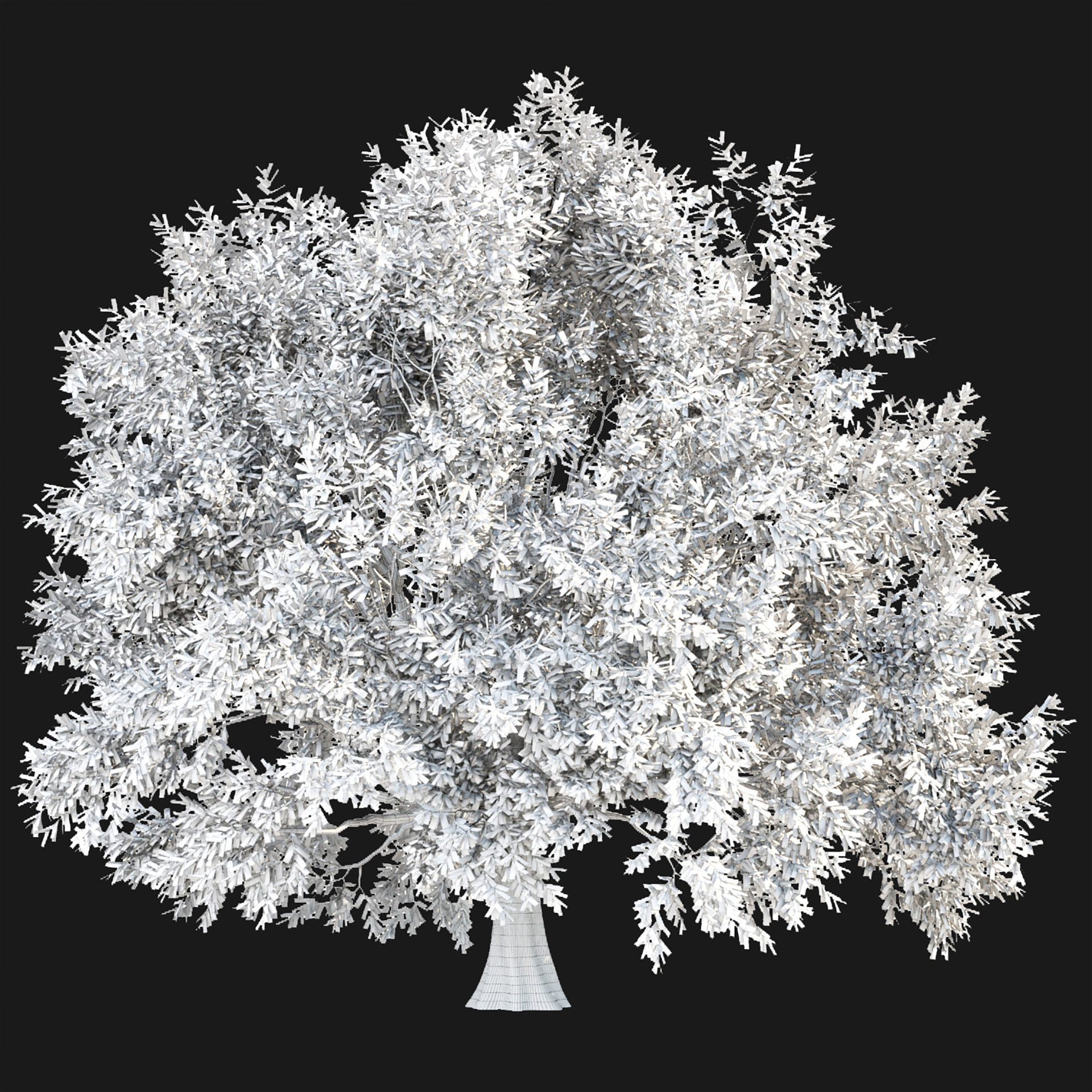 50 Tree Models Collection-Blender 3D model_78