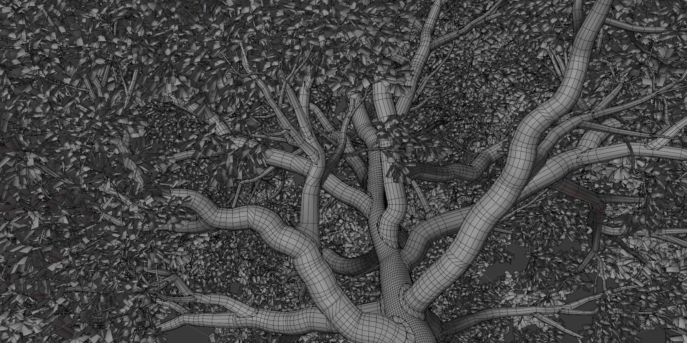 50 Tree Models Collection-Blender 3D model_81