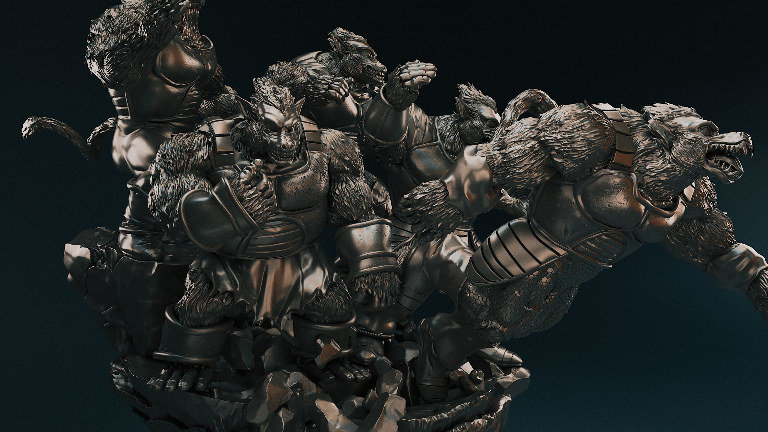 Team bardock ozarus 3D print model_1