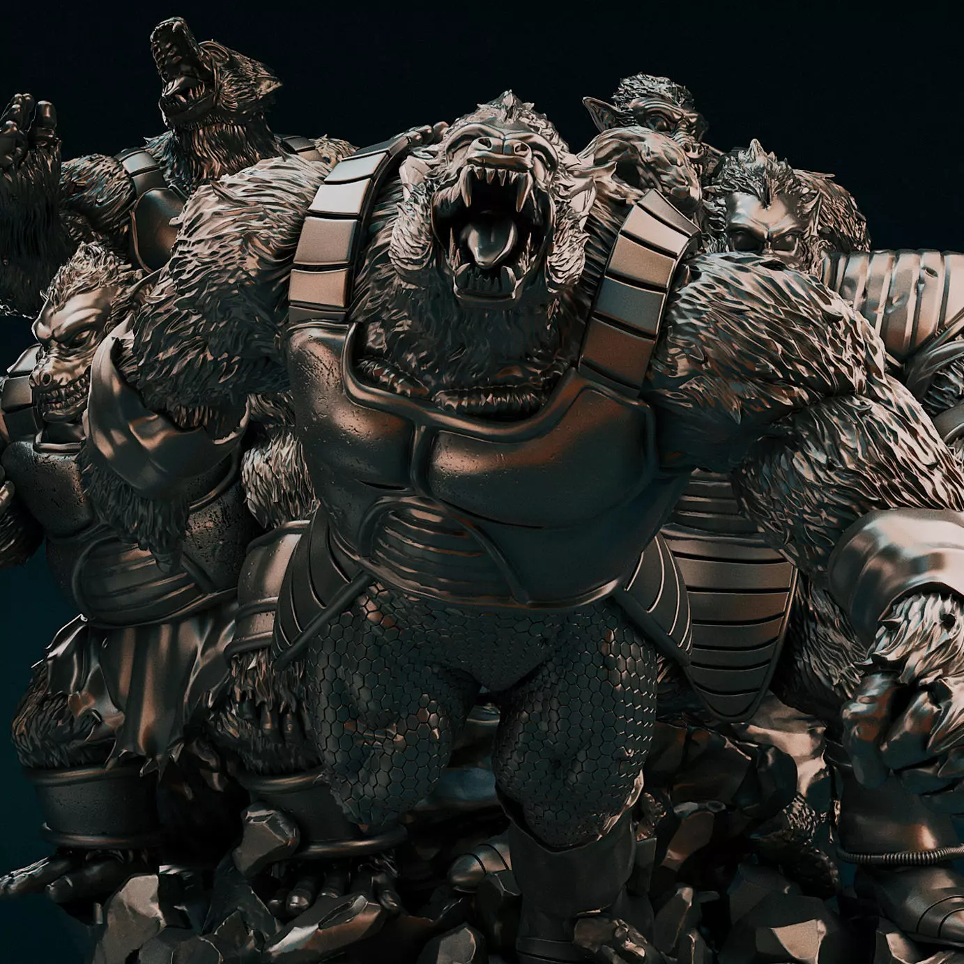 Team bardock ozarus 3D print model_0