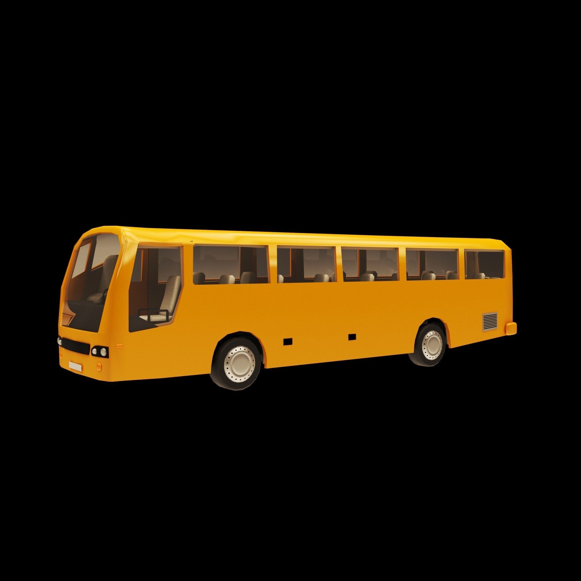 File Bus Auto Bus auto 3D model | CGTrader
