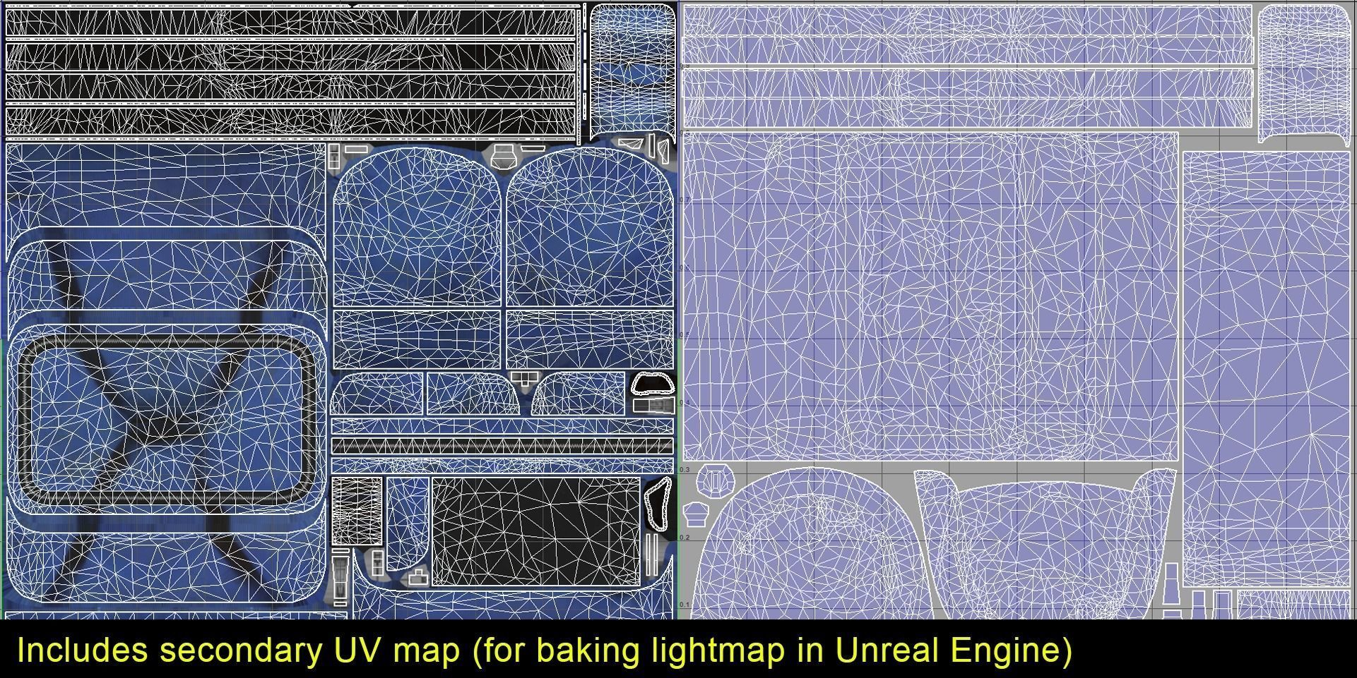 Old utility duffle bag travel hand bag for Unreal Engine Low-poly 3D model_10