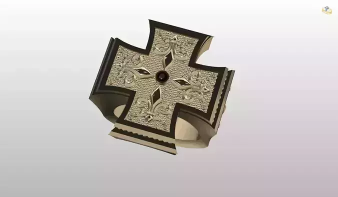 Mens Ring 3D print model 