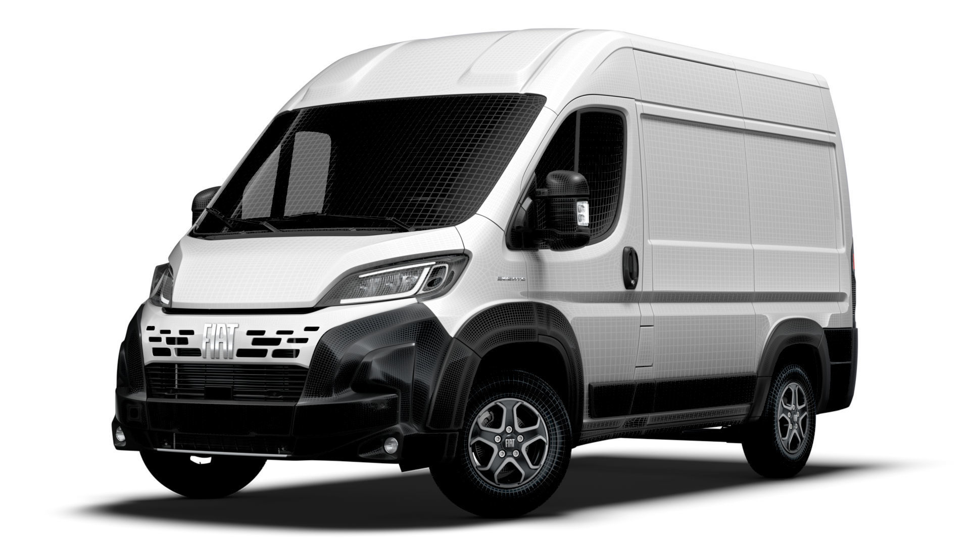 Fiat e Ducato Van L1H2 2024 3D model_22