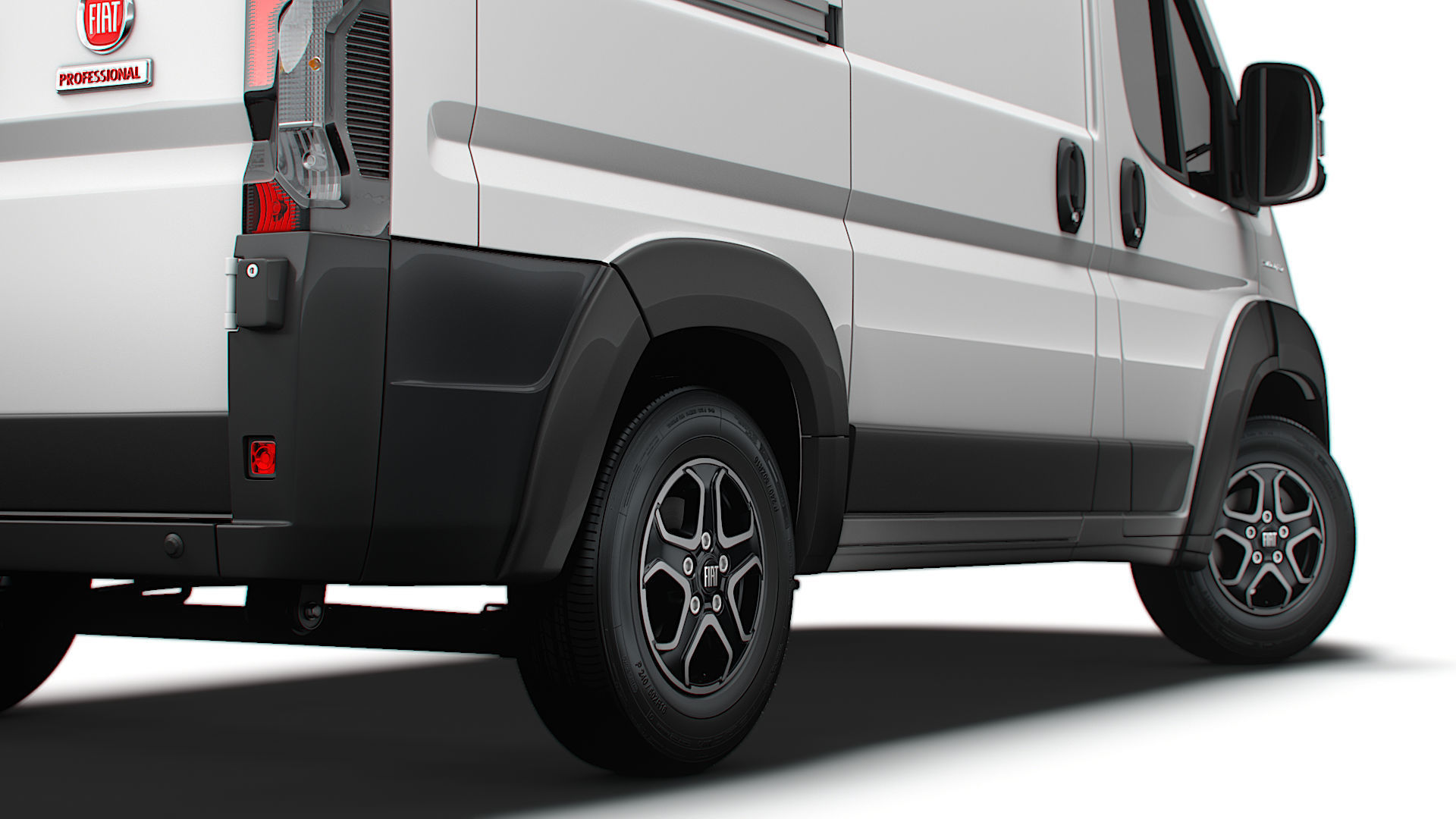 Fiat e Ducato Van L1H2 2024 3D model_11