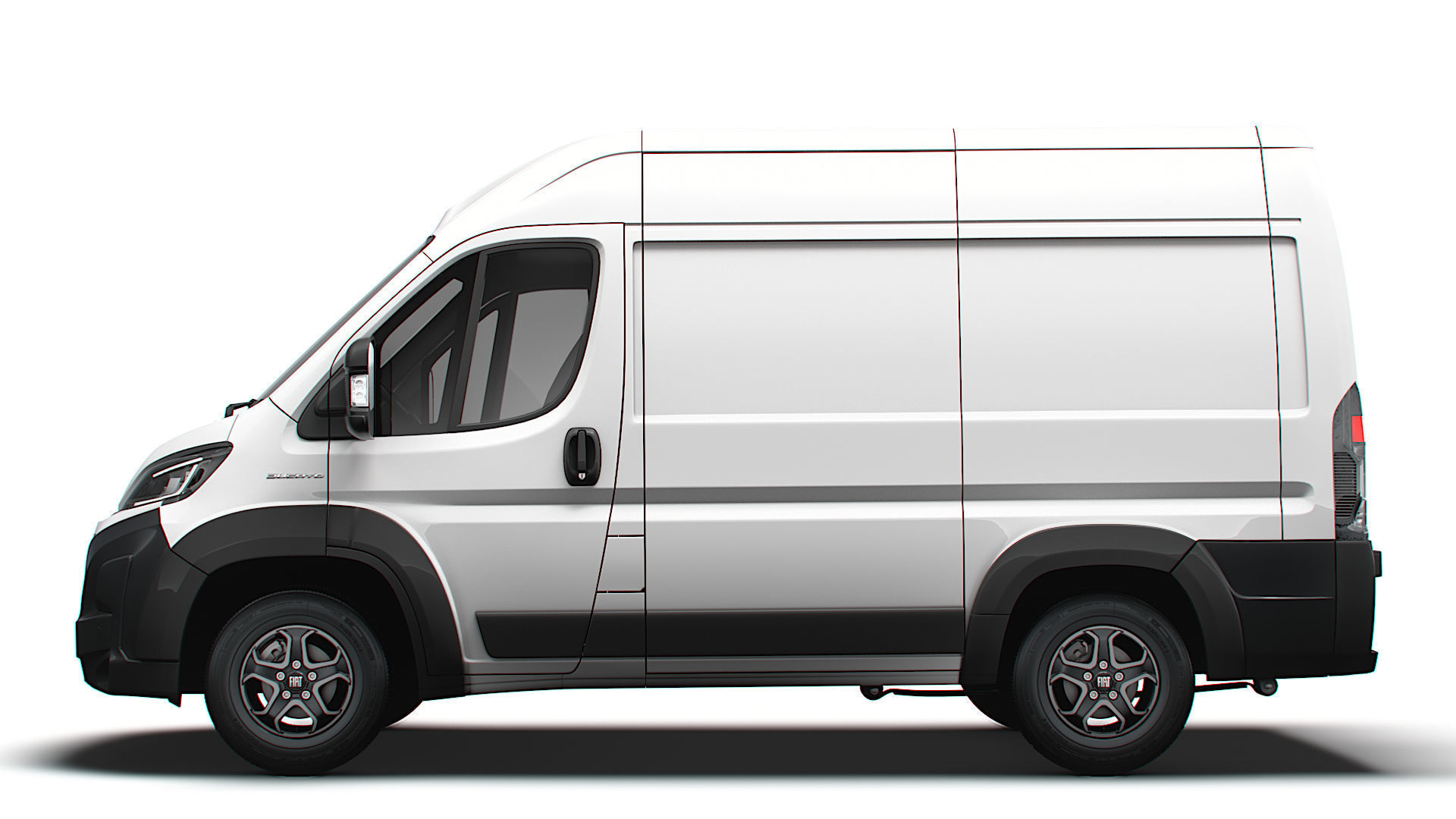 Fiat e Ducato Van L1H2 2024 3D model_4