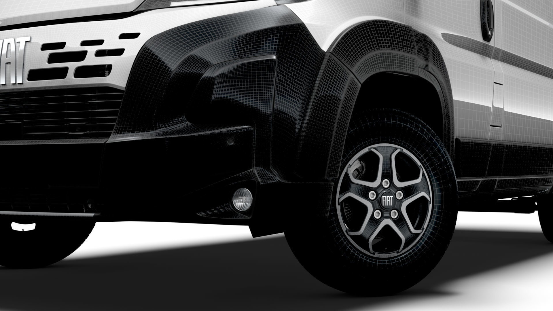 Fiat e Ducato Van L1H2 2024 3D model_17