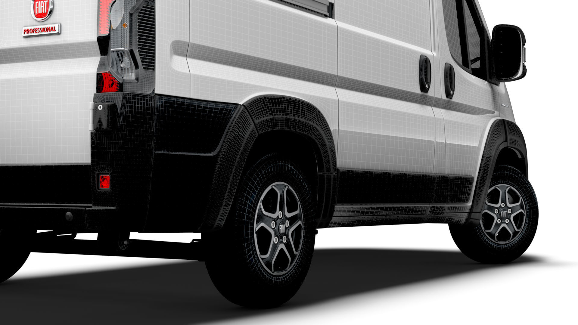 Fiat e Ducato Van L1H2 2024 3D model_25