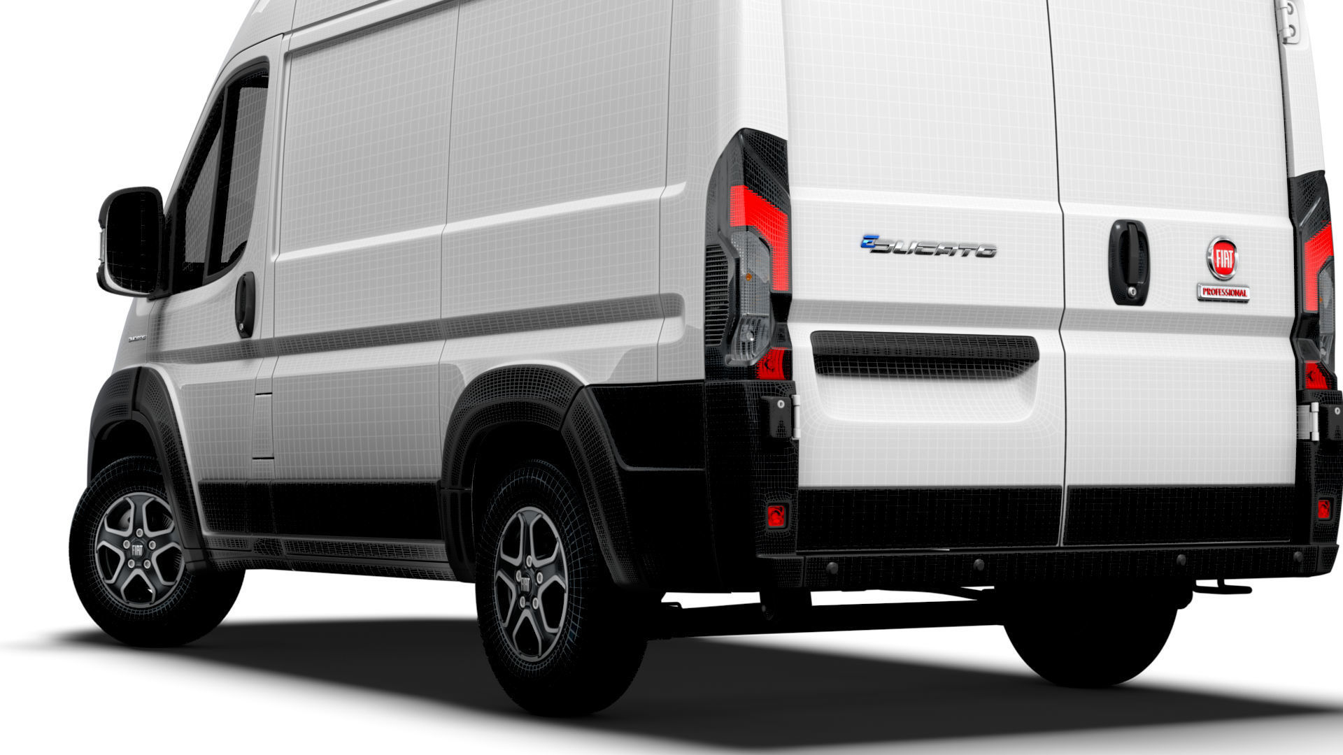 Fiat e Ducato Van L1H2 2024 3D model_16