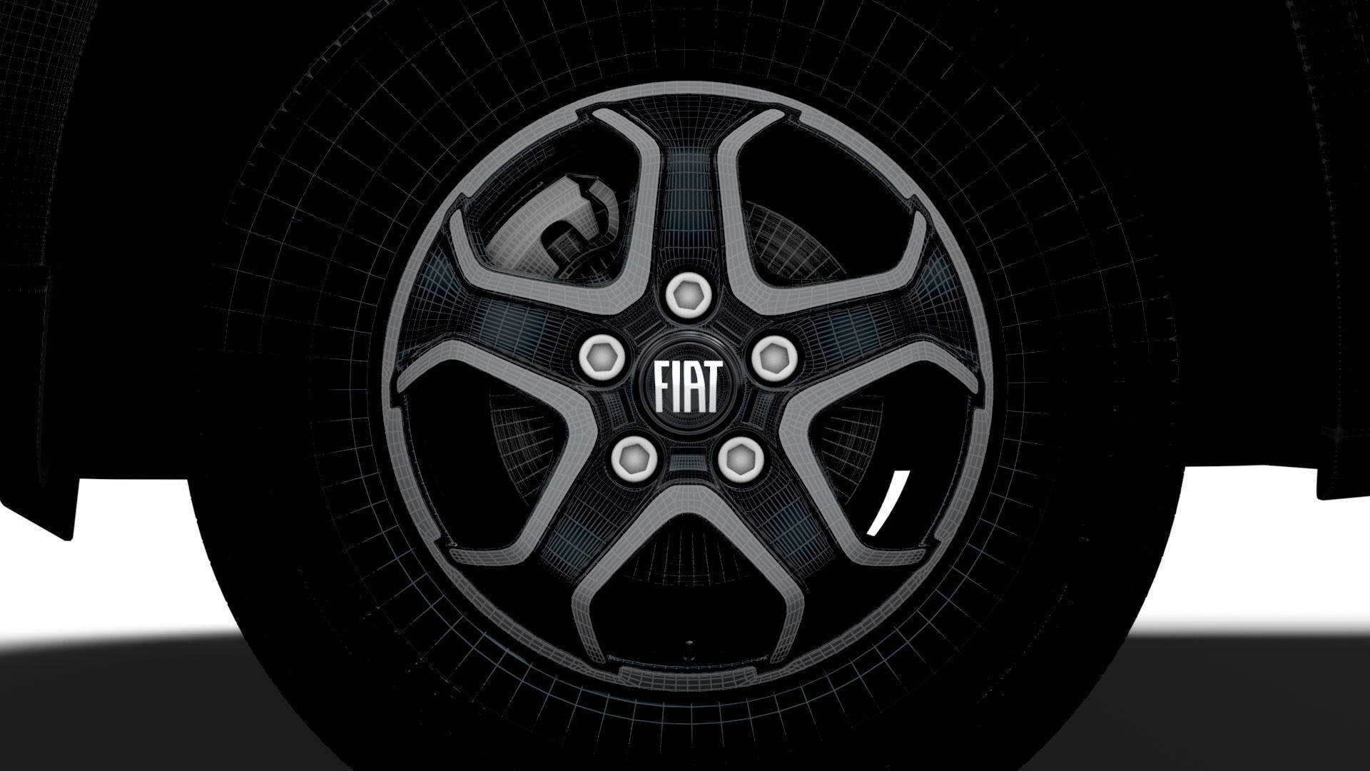 Fiat e Ducato Van L1H2 2024 3D model_26