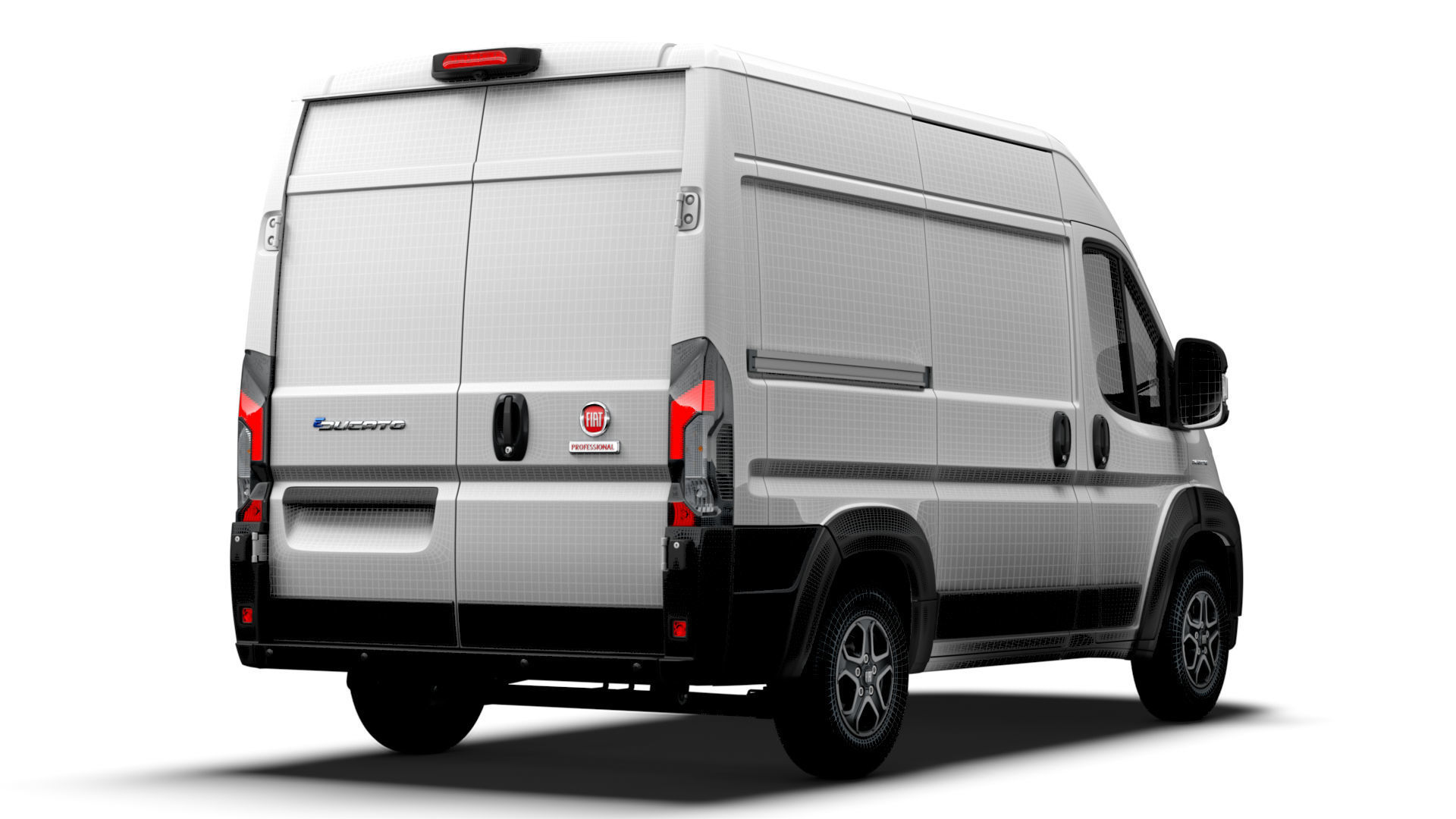Fiat e Ducato Van L1H2 2024 3D model_19