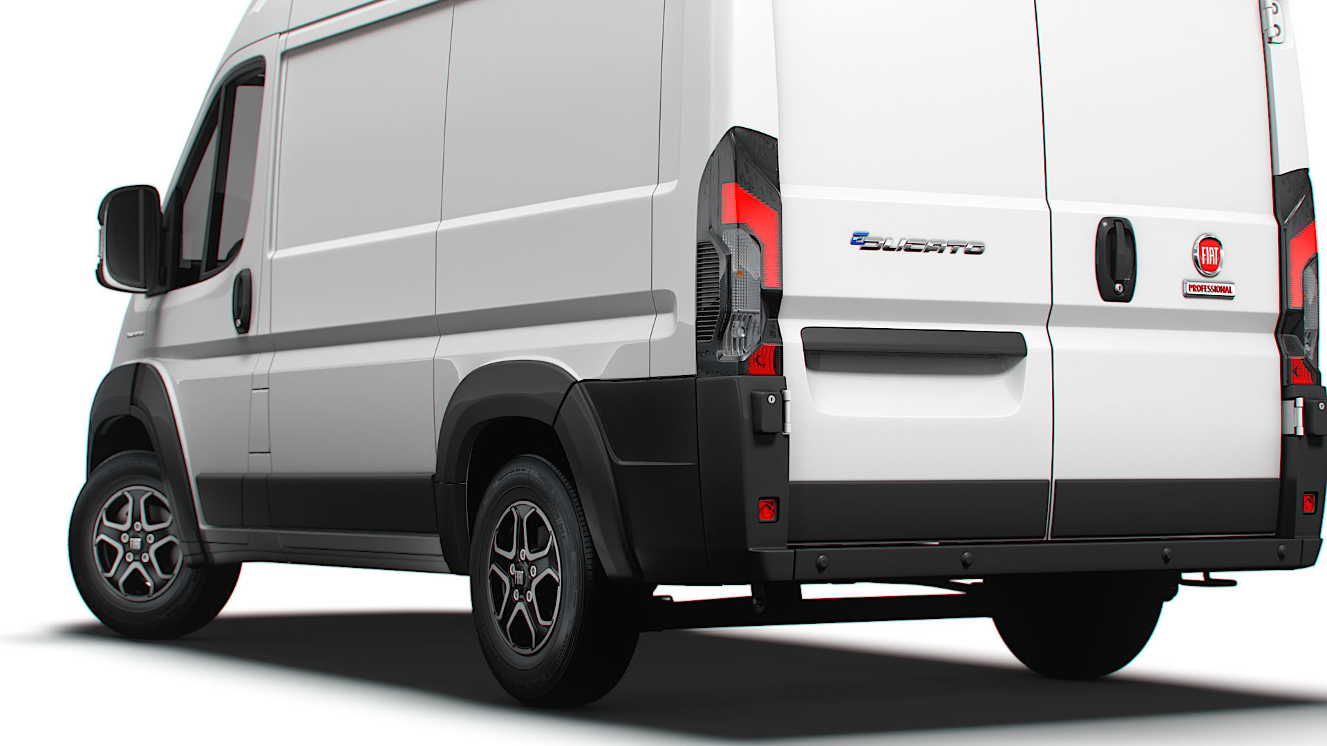 Fiat e Ducato Van L1H2 2024 3D model_2