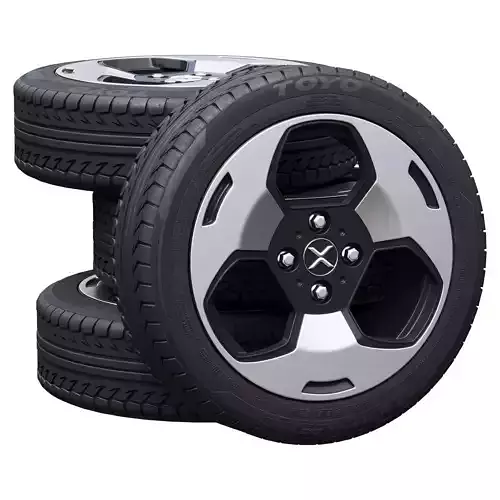 XEV wheels 3D model
