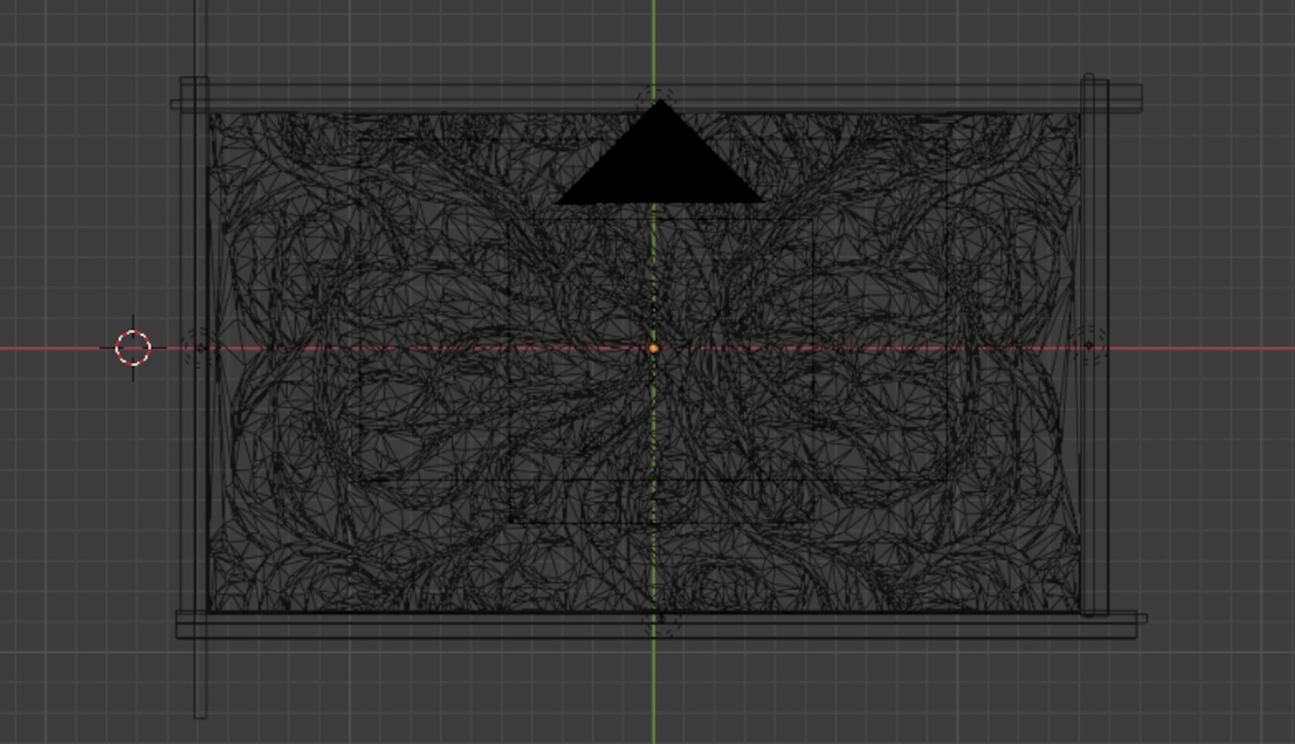 mural decor set wall panel 06 3D model_5