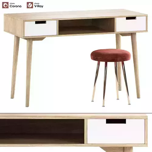 La Redoute Interieurs Jimi Vintage Desk