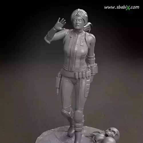 Lucy Fallout tv series 3d printer assembly miniature Stl 3D print model