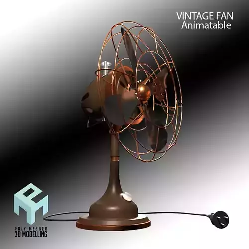 Vintage Desktop Fan