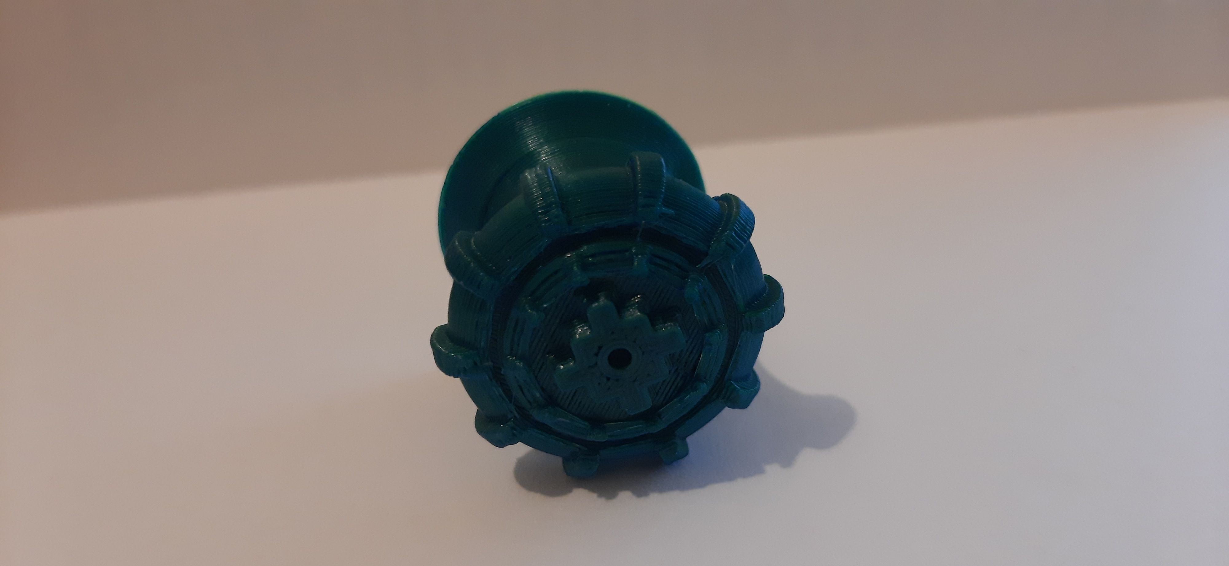 Cabinet knob Chakana symbol 3D print model_6