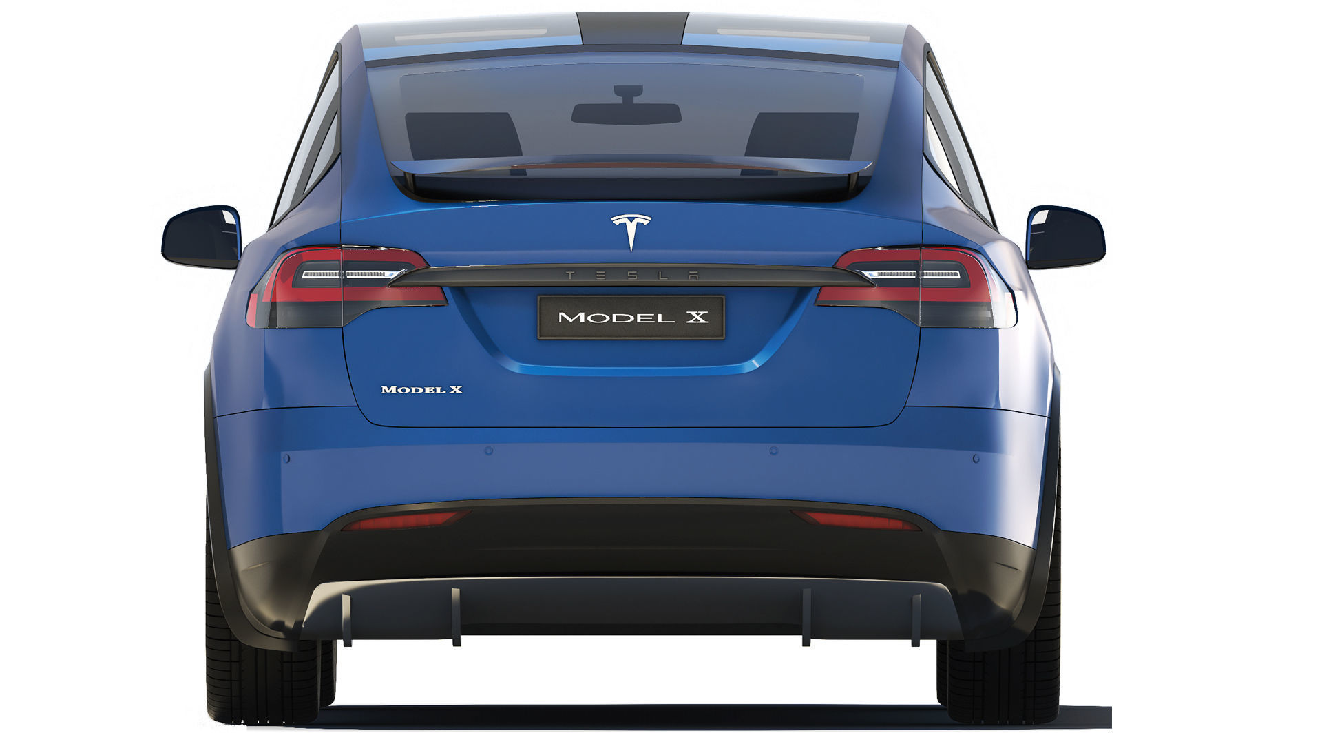 Tesla Model X 2021 3D model_3