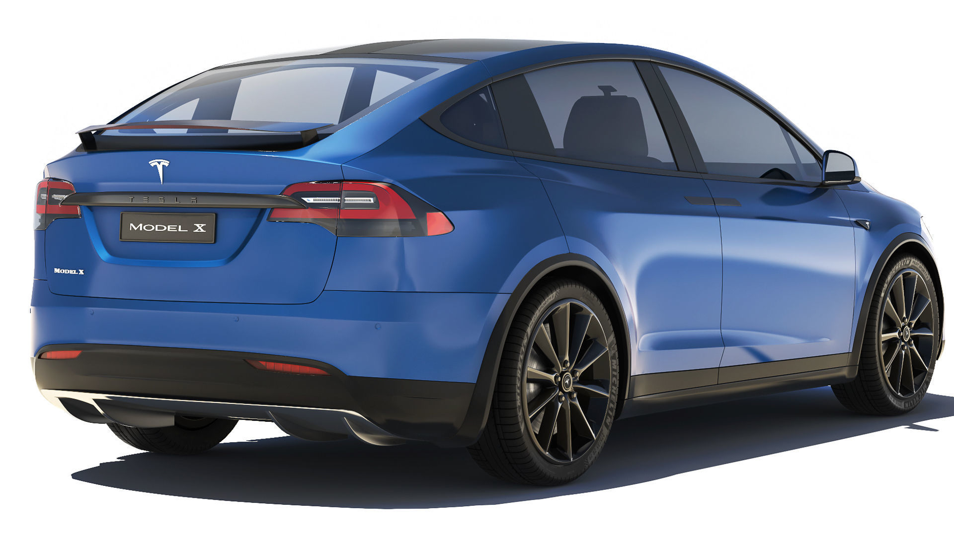 Tesla Model X 2021 3D model_4
