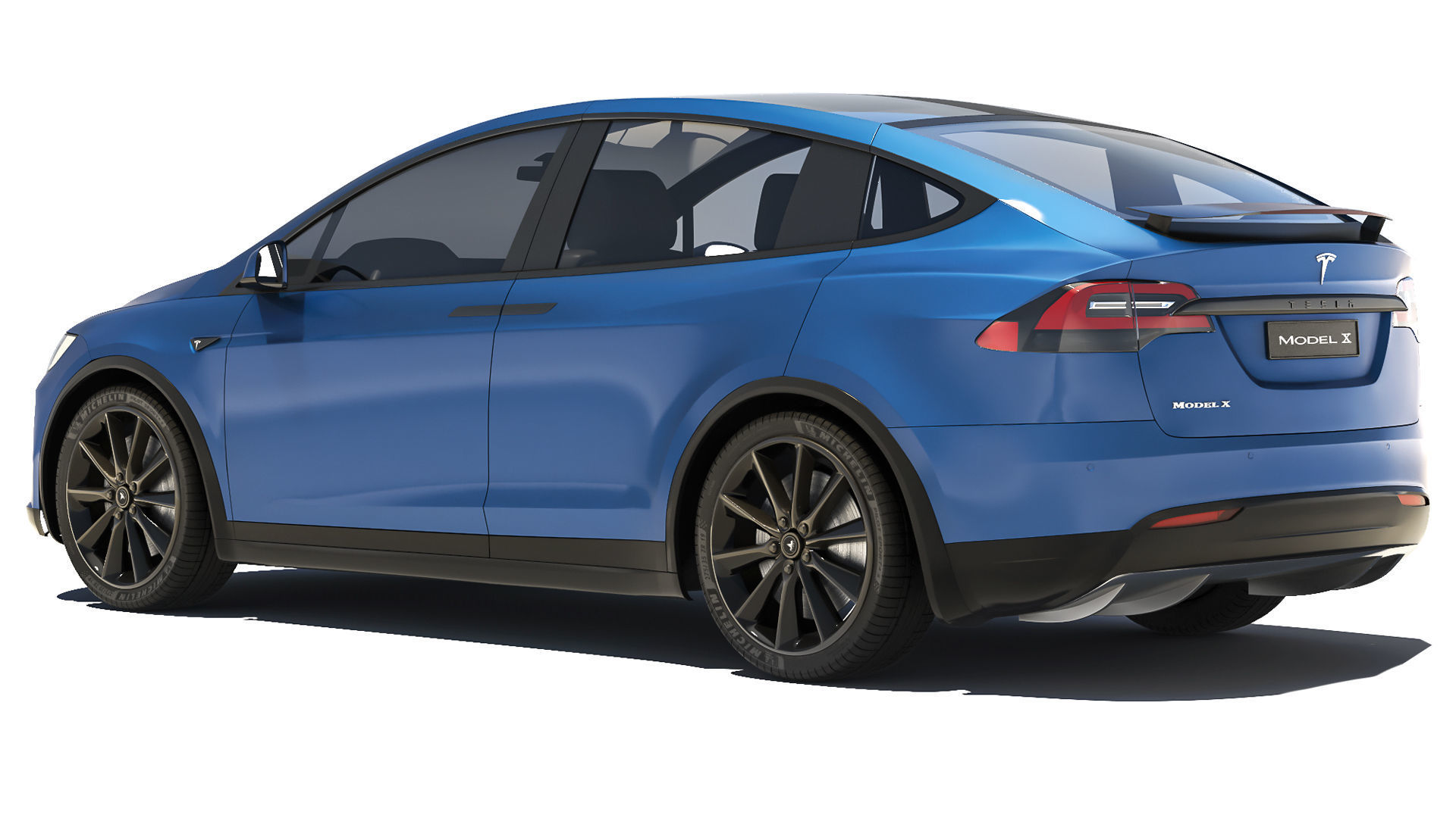 Tesla Model X 2021 3D model_2