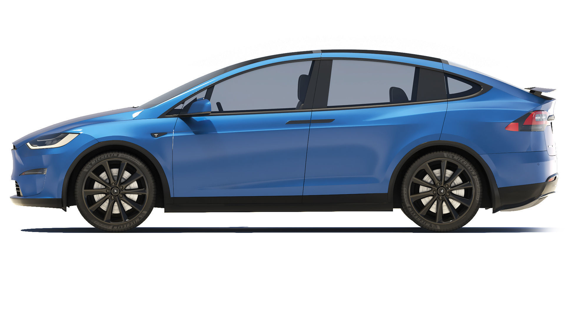 Tesla Model X 2021 3D model_1