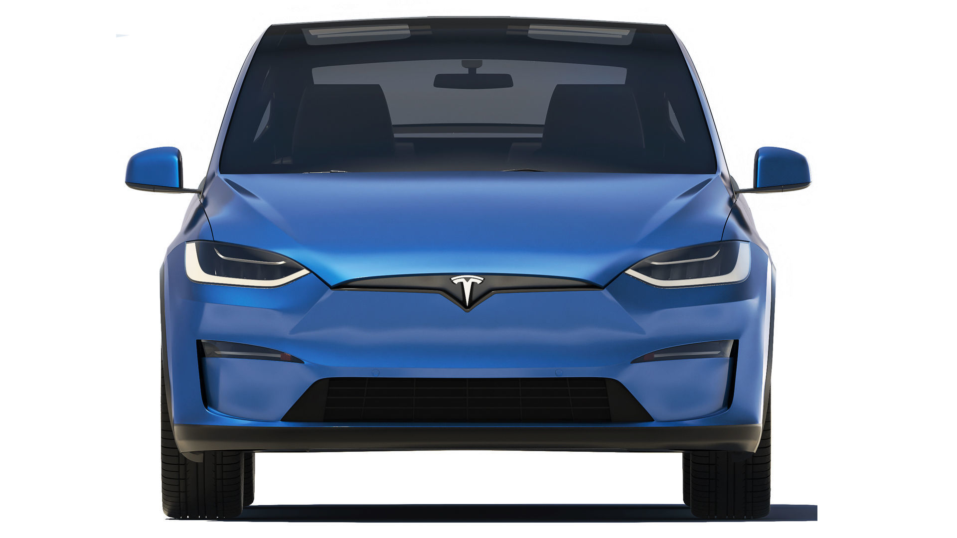 Tesla Model X 2021 3D model_7