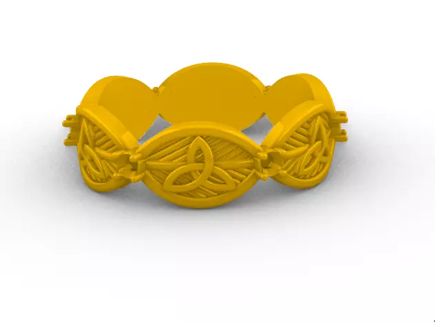 Ladys Hoop Argolla De Dama SM 3D print model