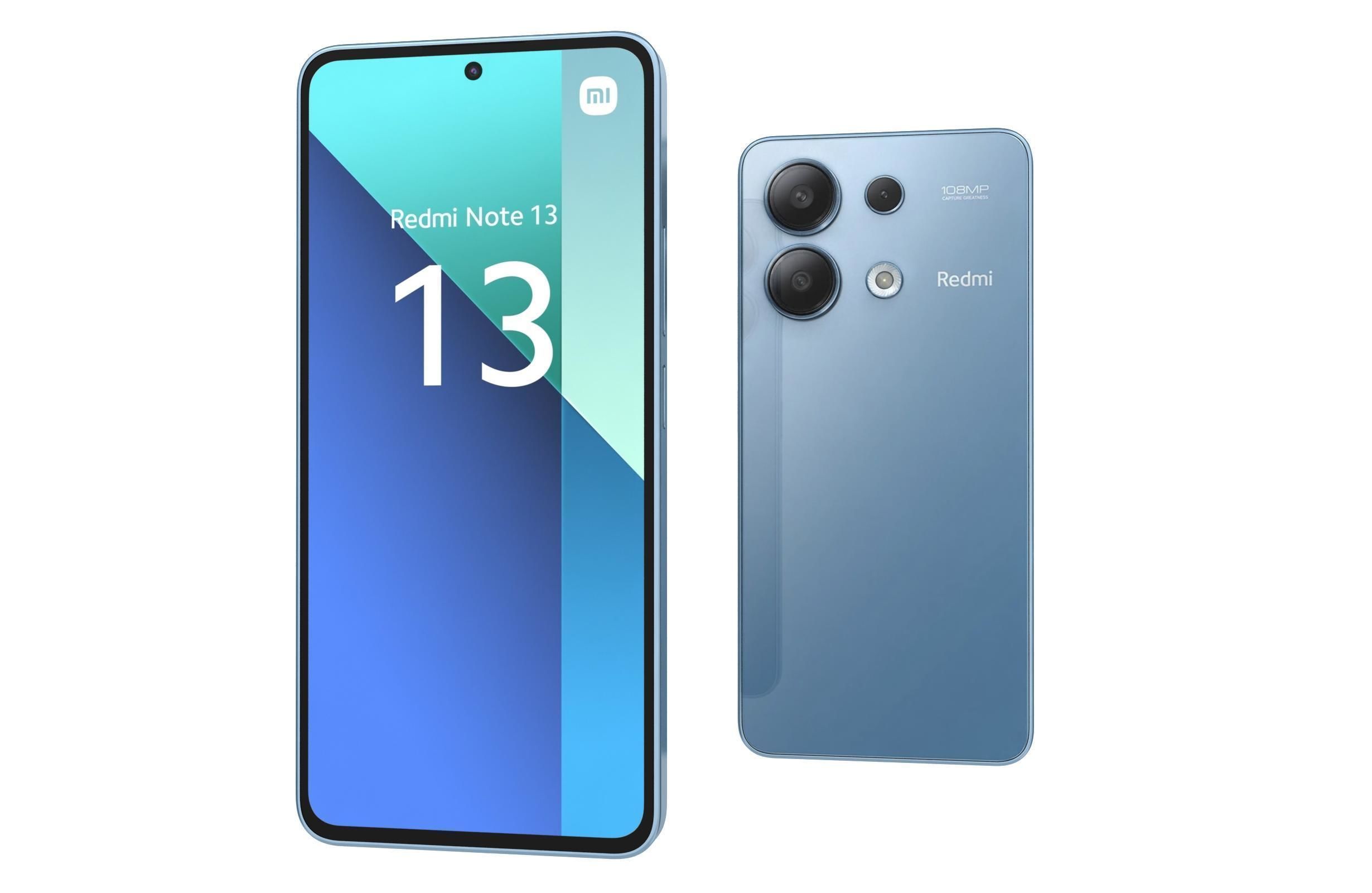 Xiaomi Redmi Note 13 4G Blue 3D model_6