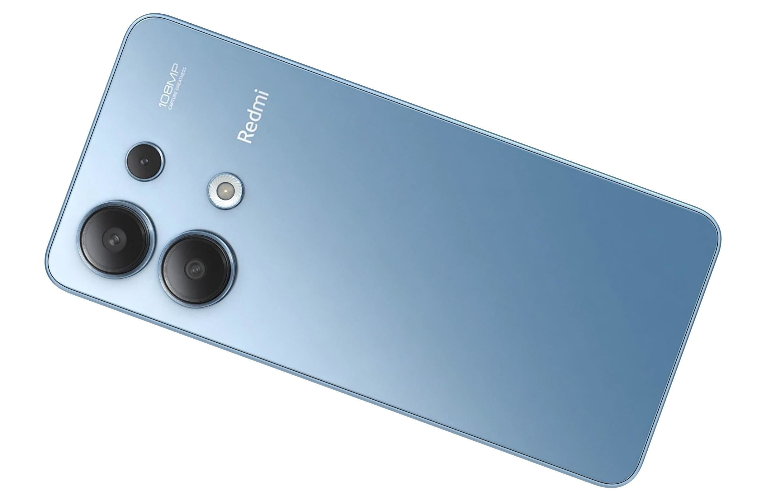 Xiaomi Redmi Note 13 4G Blue 3D model_11