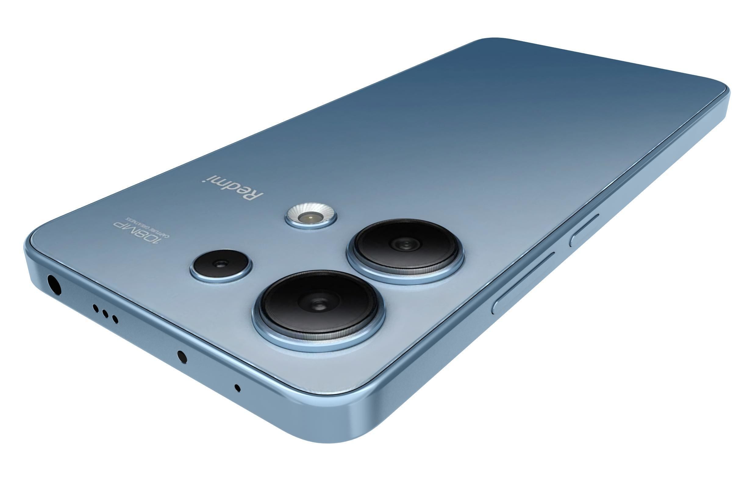 Xiaomi Redmi Note 13 4G Blue 3D model_14