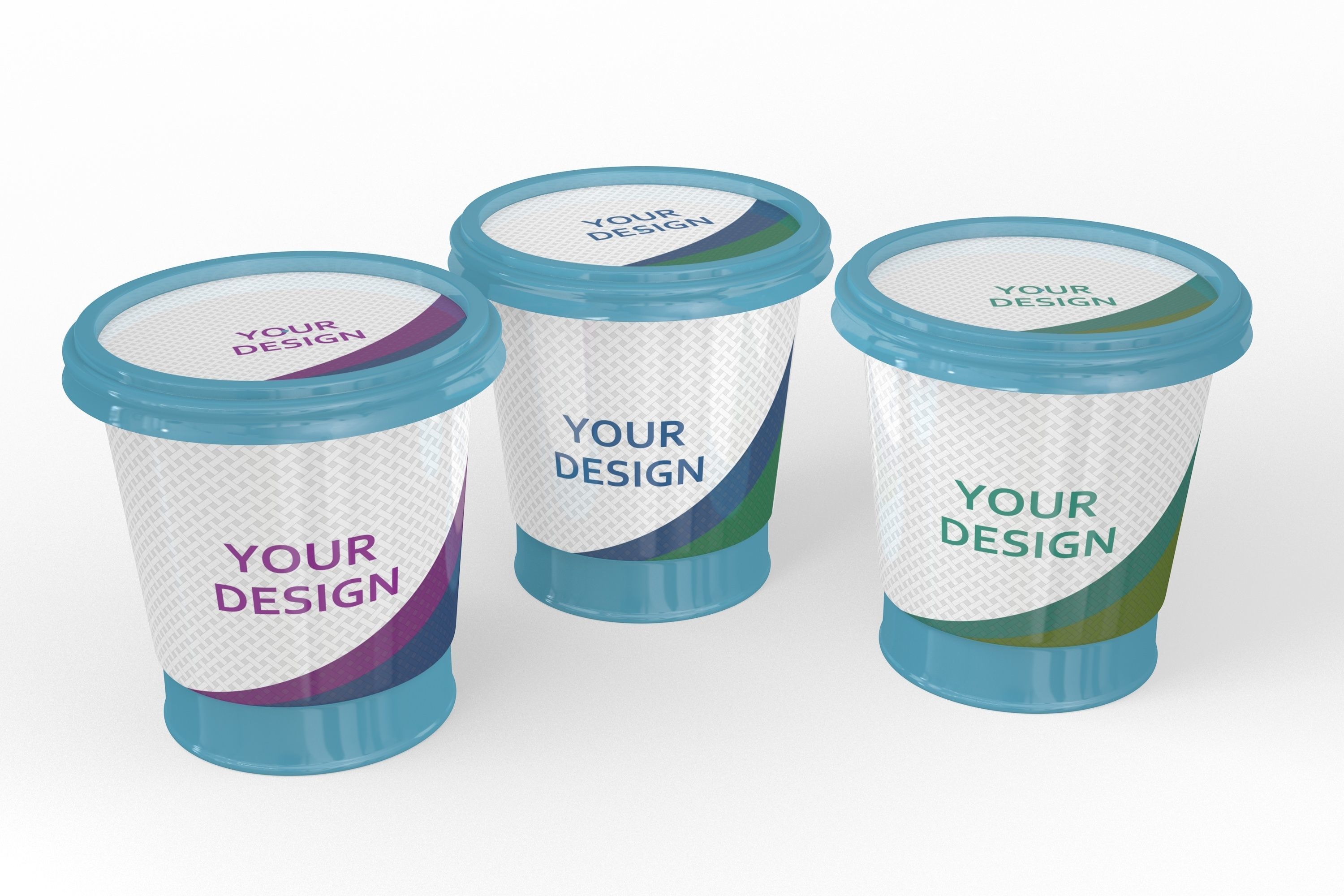 Plastic Cup  3D model_6