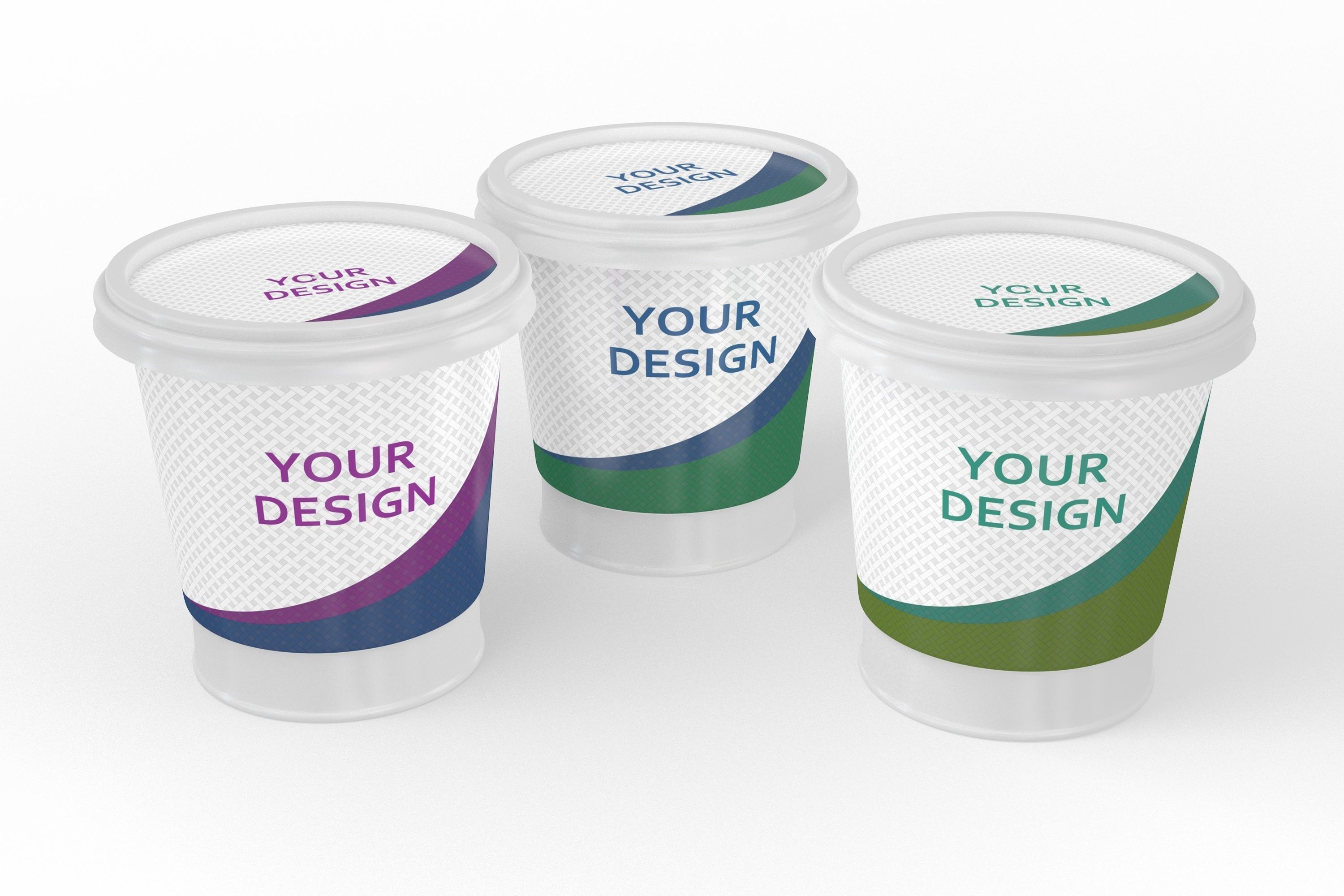 Plastic Cup  3D model_2