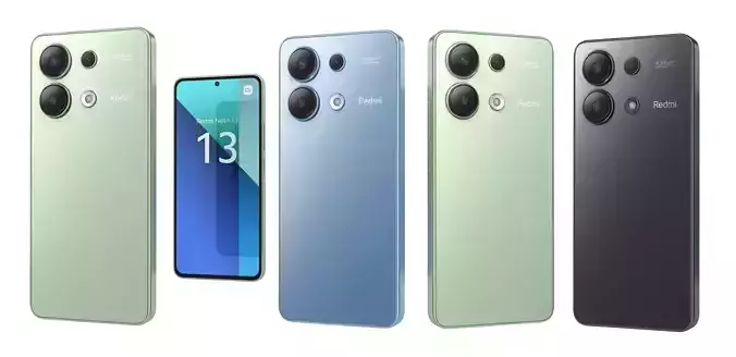 Xiaomi Redmi Note 13 4G All Colors